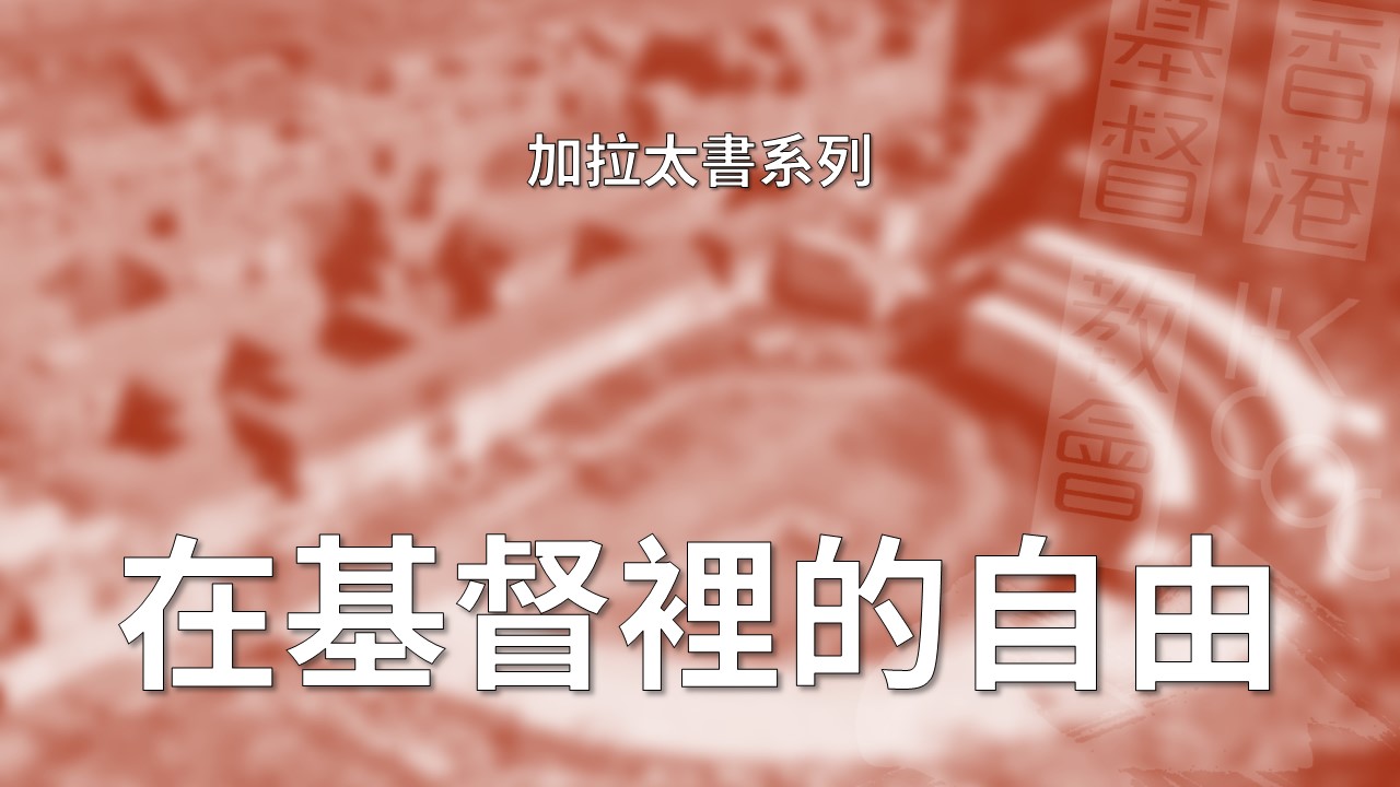 加拉太書詮釋 – 第5章